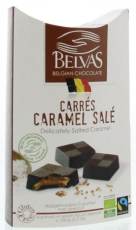 Belvas Puur met licht Gezouten Caramel (biologisch) 100g