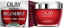 olay Regenerist 3-Zone Dagcr&egrave;me Parfumvrij 50ml
