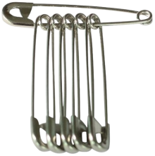 Mainit Veiligheidsspeld Recht 50mm 12 stuks