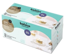 Bolsius Waxinelicht 16/38 Wit 500 stuks