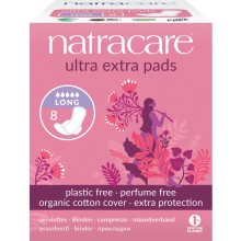 Natracare Maandverband Ultra Extra Long 8 stuks