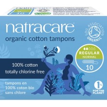 Natracare Tampons Katoen Normaal 10st