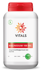 Vitals Magnesium(bisglycinaat) 100mg 120 tabletten 
