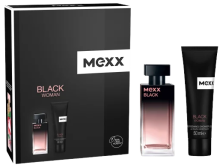 Mexx Black Woman Giftset Eau de Toilette + Showergel 30+50 ml