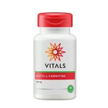 Vitals Acetyl-L-Carnitine 500mg 60 capsules
