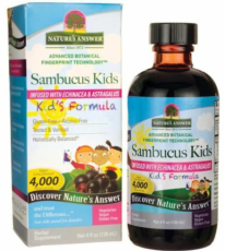 natures answer Sambucus Kids Vlierbessen Extract 120ml