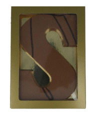 caringe Sint Letter S Melk XL 200gr