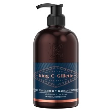King C Gillette Baard- en gezichtsreiniger 350ml