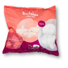 Bolsius Theelicht Wit 10 Uur 14st