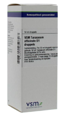 VSM Taraxacum Officinale D1 Druppels 50ml