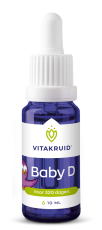 Vitakruid Vitamine D Baby Druppels 10ml