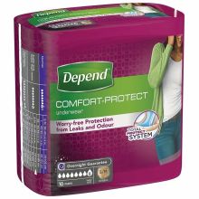 Depend Pants Female Super S/M 10 Stuks