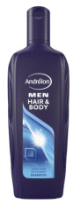 Andrelon Shampoo Men Hair & Body 300ml