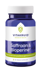 Vitakruid Saffraan 28mg (Affron) & Bioperine 60vc