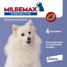 Milbemax Hond Ontworming klein  4 Stuk