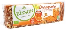 bisson Orangemiel Honingkoek Sinaasappel Voorgesneden Bio 300g