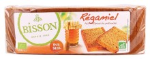 bisson Regamiel Honing-Kruidkoek Voorgesneden Bio 300g