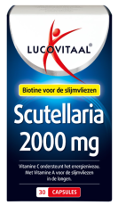 Lucovitaal Scutellaria 2000mg 30 Capsules 30caps