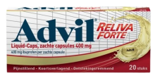 Advil Liquid 400mg 20cap