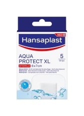 Hansaplast Aqua protect antibacterieel XL 5 stuks