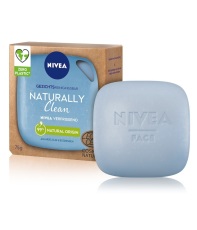 Nivea Naturally Gezichts Reinigingsbar 75 Gram