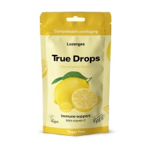 true drops Keelpastilles Lemon 70gr