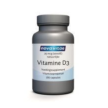 Nova Vitae Vitamine D3 1000 25 mcg 180sft