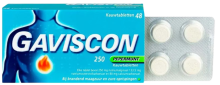 Gaviscon Pepermunt Kauwtabletten 48 tabletten