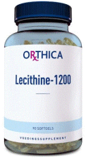 Orthica Lecithine-1200 Softgels 90sg