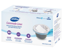 Carebag Toiletstoel Commodeliner 20st