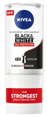 Nivea Deodorant Roller Black & White Max Protection 50ml