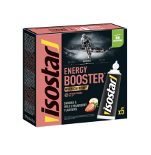 Isostar Energy Booster Gel Strawberry Bar 5x 20gr