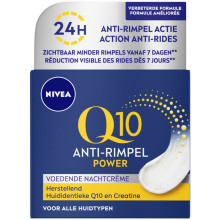Nivea Q10 Power Anti-Rimpel Nachtcrème 50ml