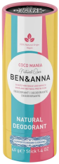 Ben & Anna Deodorant Stick Coco Mania 40g