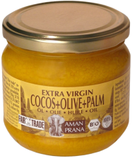 Aman Prana Kokos- Olijf- Palmolie 500ml
