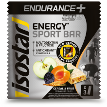 Isostar Endurance+ Energy Sportreep Cereal & Fruit 3 Pack 3x40g