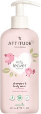 Attitude Baby Leaves 2in1 Shampoo Geurloos 473ml