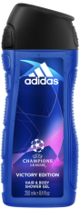 Adidas Hair & Body Showergel Men UEFA Victory Edition 250ml