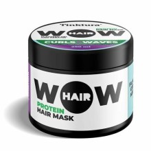 Tinktura Wow curls & waves hair mask keratin & flaxseed gel 250ML