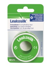 Leukoplast Leukosilk 1.25 cm hangend 1 Stuk