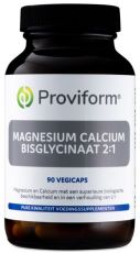 Proviform Magnesium calcium bisglycinaat 2:1 & D3 60 Vegicapsules