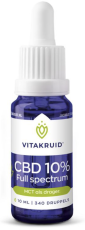 Vitakruid CBD Olie 10% Full spectrum 10ml