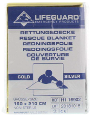 lifeguard Reddingsdeken Goud/Zilver 160 x 210 1 Stuk