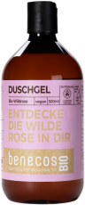 Benecos Bio Shower Gel Wild Rose 500ml