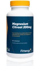fittergy Magnesiumcitraat 200 mg 90 Tabletten