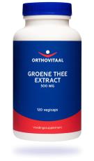 Orthovitaal Groene Thee Extract 500 mg 120vc