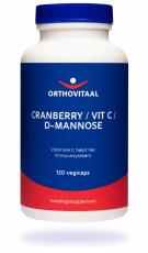 Orthovitaal Cranberry / Vitamine C / D-Mannose 120vc