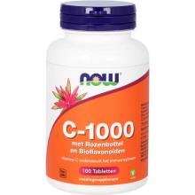 Now C-1000 met Rozenbottel & Bioflavonoïden 100 tabletten