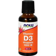 Now Vitamine D3 druppels 1000IE 30ml