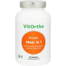 Vitortho Meer-in-1 Vrouw 120 tabletten